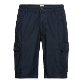 camel active Men's Regular Fit Cargo Shorts with Minimal Print, darkblue