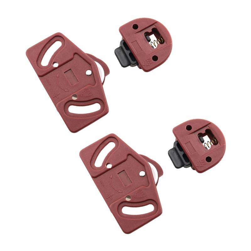 HJGarden 4 Pair Wardrobe Roller Sliding Door Gear Circuit Board