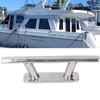 200mm/8in Stainless Steel Mooring Cleat Elliptical Tube Type Dock Deck