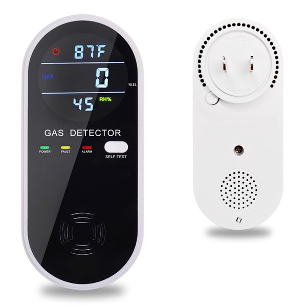3 Pack Plug in Natural Gas Detector, CHENGHEM 3-in-1 Gas