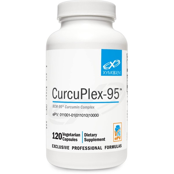 XYMOGEN XYMOGEN CurcuPlex-95 - Turmeric Curcumin Supplements with Enhanced Bioavailability