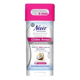 3 Pza Crema Depiladora Nair Glides Away Corporal Con Aceite