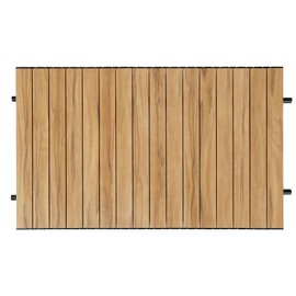 Whitsunday Outdoor Camping Folding Table Aluminum (Carbon Walnut, Rectangle Standard)