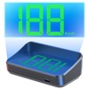 WODHMIEY HUD Speedometer Projector, Windshield Projector Speedometer HUD with GPS