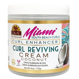 Okay Miami South Beach Curls - Curl Enhancing for Women - 6 oz Cream