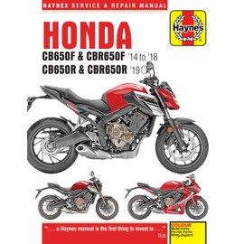 Honda CB650F & CBR650F '14 to '18 and CB650R & CBR650R '19