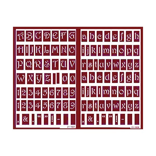 Over 'n' Over Reusable Self-Stick Etching Stencil for Glass or