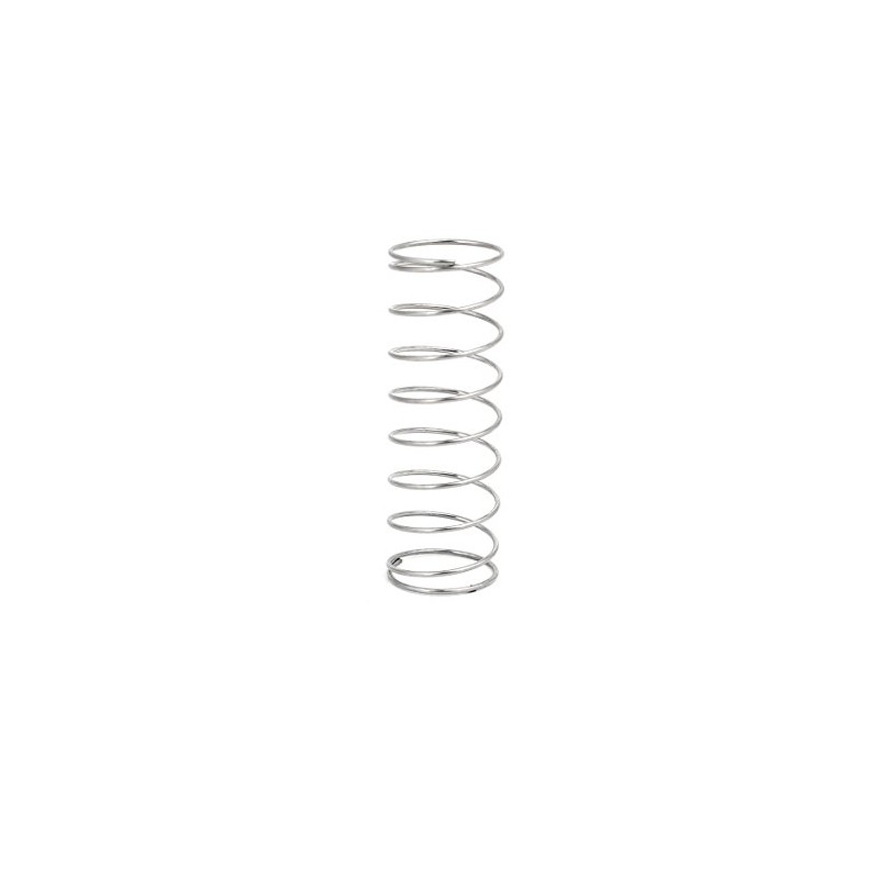 sourcingmap 0.6mmx12mmx35mm 304 Stainless Steel Compression Springs Silver Tone 10pcs