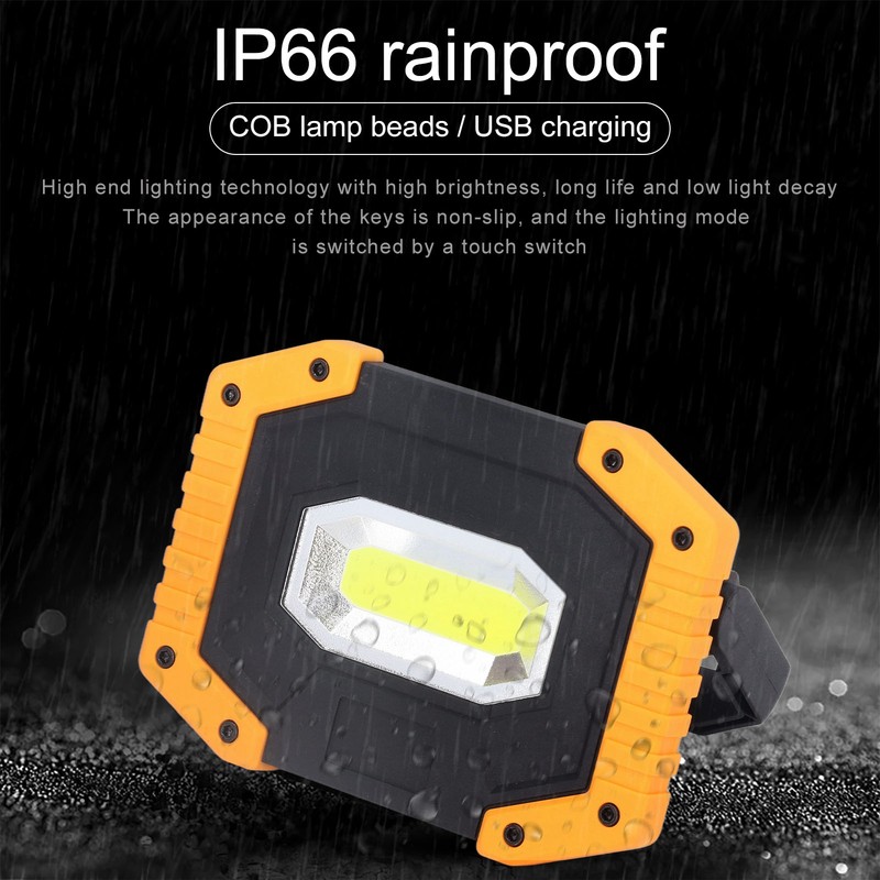 COB Work Light USB Charging Portable Floodlight Waterproof Emergency Portable
