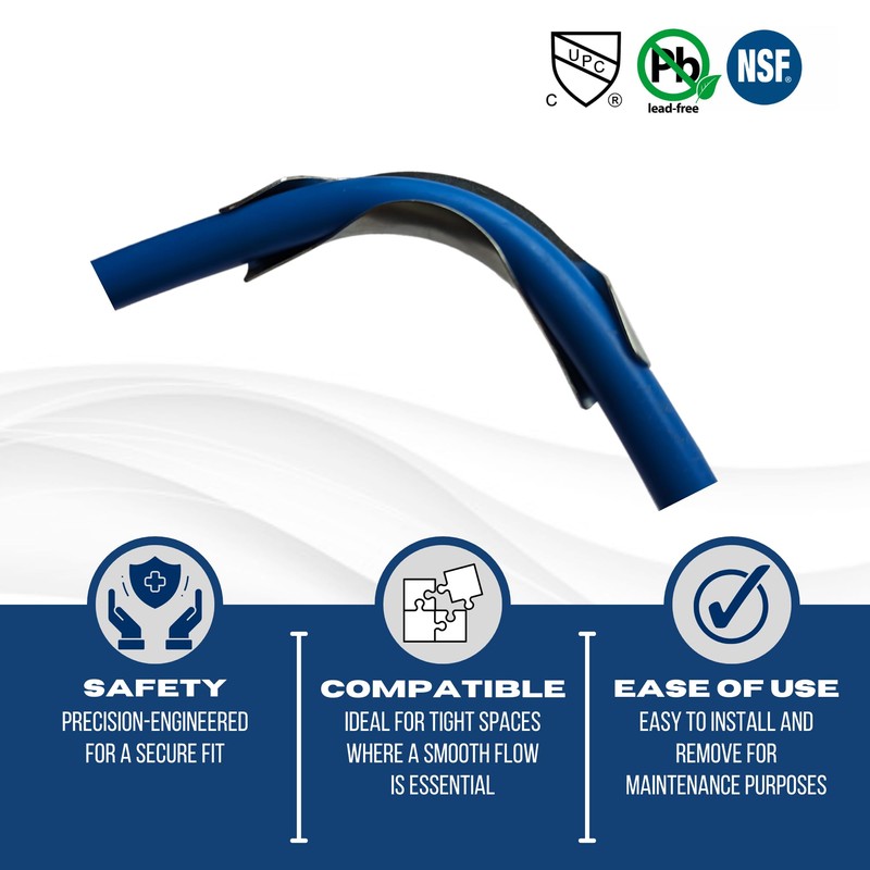 2 PIECES XFITTING 3/4" PEX TUBING BEND SUPPORTS METAL