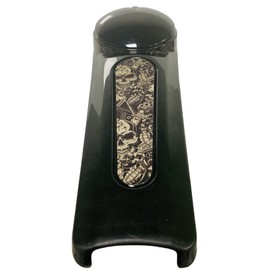 Kustom Cycle Parts Premium Aftermarket Skull/Weapons Metal Dash Panel Console Insert! Fits Harley Davidson 2008-2020 Street Glides and 2010-2020 Road Glides. Easy Install! (Black & Grey)