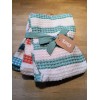TAG 100% Cotton Waffle Weave Striped Kitchen Dish Towel Gift