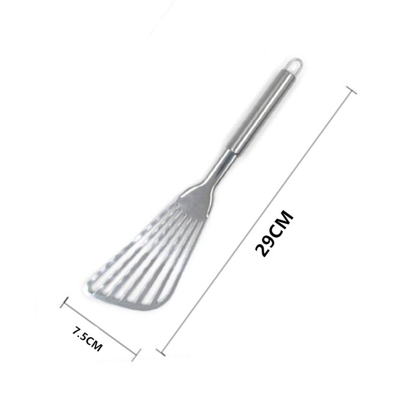 2Pcs Fish Spatula Stainless Steel Combo,Upgrade Metal Spatula, Premium Kitchen