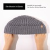 TOP-EX Winter Merino Wool Fisherman Short Beanies Hats for Men