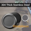 Windshoon Car Ashtray with Lid, Portable Ashtray for Car, Detachable