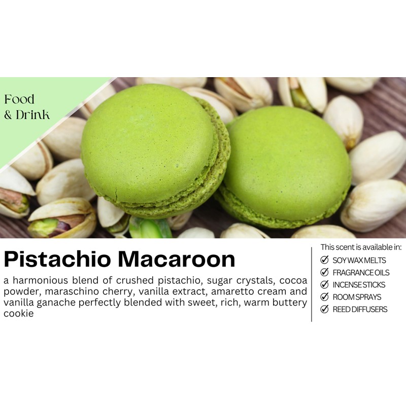 Pistachio Macaroon Highly Scented Soy Wax Melts