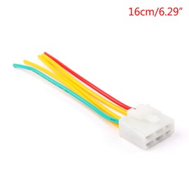 Bruce & Shark Regulator Rectifier Plug Connector Suitable for Ya-maha Yp Xj YZF Aprilia Piaggio