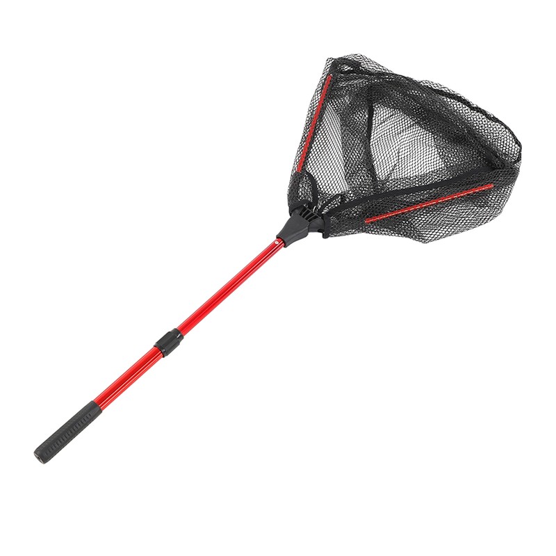 Floating Fishing Net Aluminum Alloy Hex Structural Mesh Extended Handle