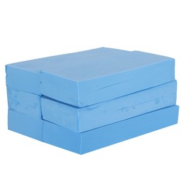 6pcs Household Bath Shower Sponge Body Scrub Exfoliating Cleaning Sponge SetBlue