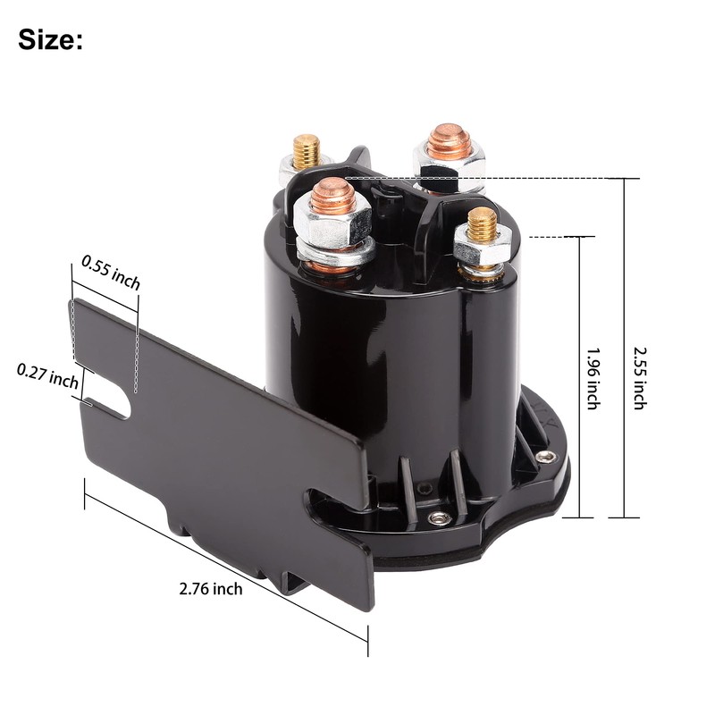 10L0L Golf Cart 36 Volt Solenoid for EZGO RXV 2008-up