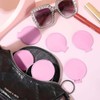 Espejo de Bolsillo, 50 Piezas Mini Espejo para Maquillaje Rosa