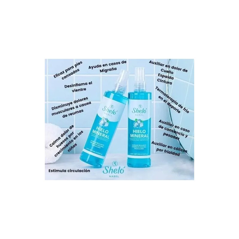 Pack 2 Hielo Mineral Sheló