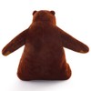 SNOWOLF Djungelskog Bear Giant Simulation 100 cm Bear Toy Stuffed