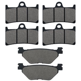 Motorcycle Brake Pad Set Replacement Suitable for Yamaha TDM 900 TDM900 2002-2010 FJR 1300 2001 2002 2003 2004 XV 1700 2003 2004 2005 XV 1900 A Midnight Star 2006 2007 2008 2009 2010 2011 2012