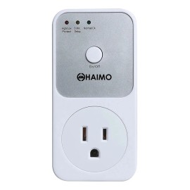 Protector de Voltaje Haimo 120V Para Refrigeradores, Lavadoras y Más 1800W