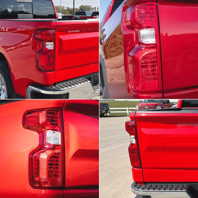 Huray Tail Light Rear Lamp for Chevy Silverado 2019 2020