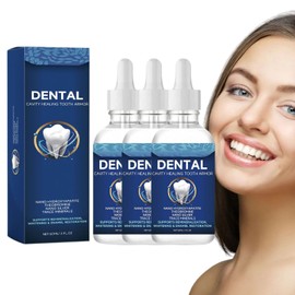 Dental Tooth Armour,3pcs Dentite Cavity Healing Tooth Armor,Dental Cavity Healing Teeth Armor,Cavities Heal Teeth Armors Liquid, Helps Keep Gum Healthy for All Type,60ml