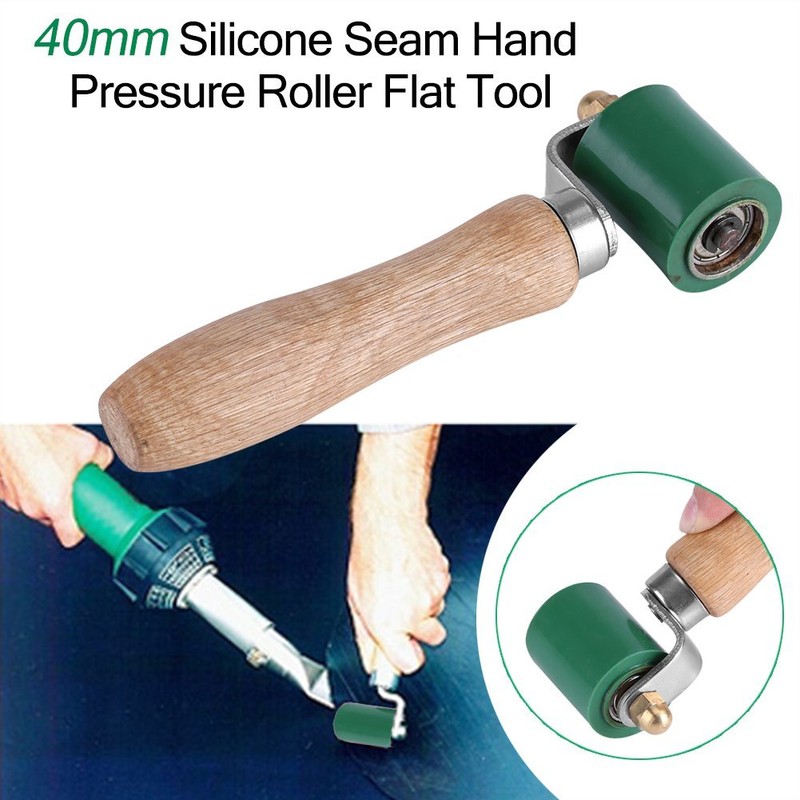 Fdit 40mm Silicone Hand Pressure Roller High Temperature Resistant Seam