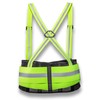 KNEETEK Hivis L Back Support Belt, Reflective Support Belt for