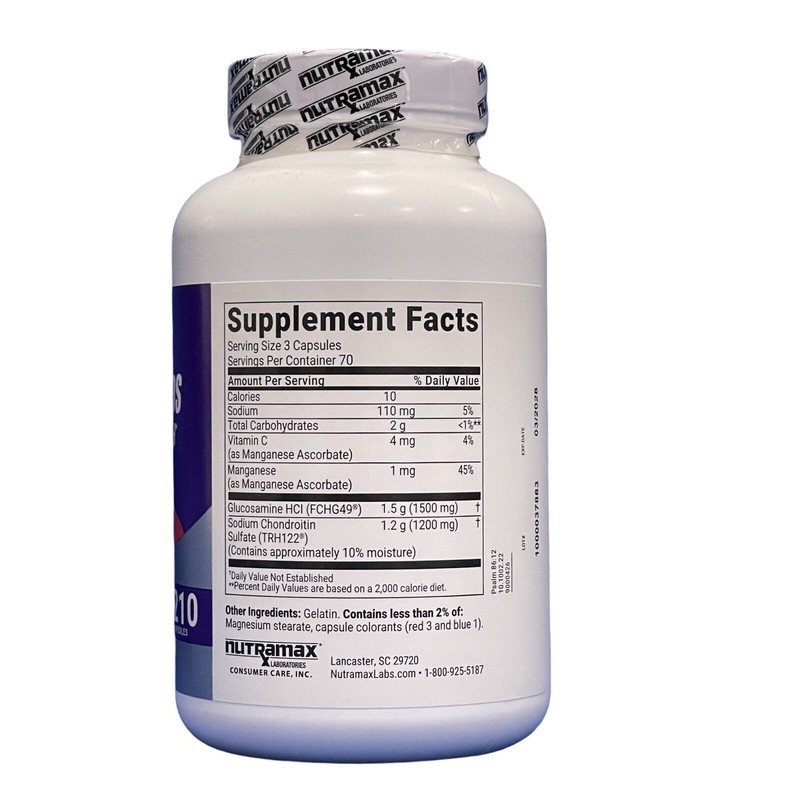 Cosamin DS For Joint Health Supplement Glucosamine 210 Capsules.EXP:0