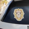 erreinge Aufkleber Löwe-Aufkleber PVC-Form Für Abziehbild Tapete Auto Moto Helm
