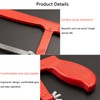 Wonglea Hacksaw,Adjustable Hack Saw Frame Set,with 3 Hacksaw Blades 12