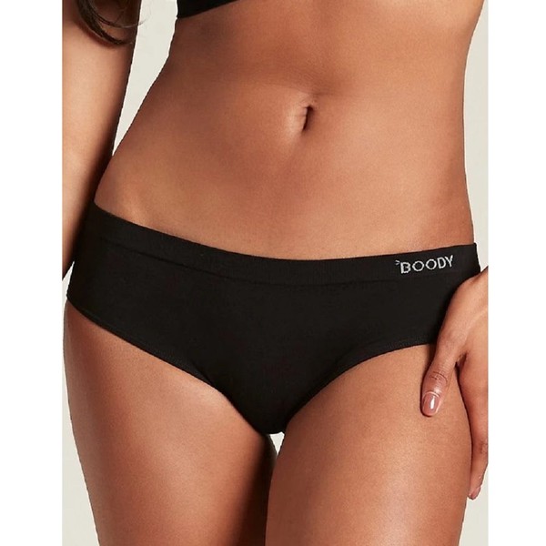 Boody Women's Hipster Briefs - Black - Small