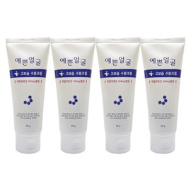 Wellbeing Health Pretty Face High-Moisture Moisturizing Cream 90ml (4 Pieces) / Circle / 웰빙헬스 예쁜얼굴 고보습 수분크림 90ml 4개  써클