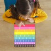 predolo 51Pcs Colorful Fraction Cubes Math Materials Learn Fraction Equivalence
