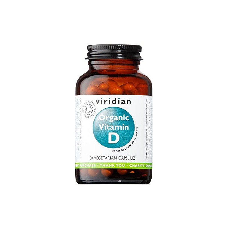 Organic Vitamin D 400iu - 60 Veg Caps