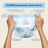 DYPER Smurftastic Baby Swim Diapers (21 Count), Hypoallergenic Plant-Based Baby