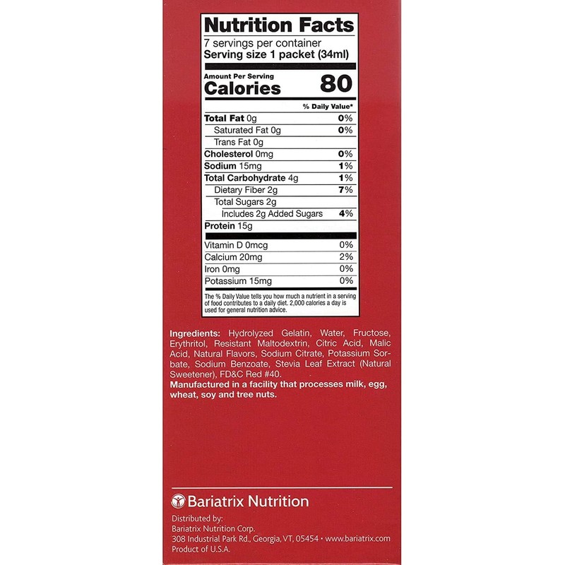 PROTIFIT - High Protein Liquid Fruit Drink Concentrate Mix, 15g