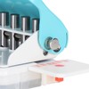 Adjustable Hole Punch Green Manual Office Home Universal A4 Paper