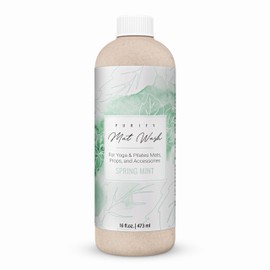 Studio TOV Organic Yoga Mat Cleaner Spray | 16 oz REFILL Made in USA | Yoga Mat Spray Cleaner for all Mats and Pilates + Yoga Accessories | Gym Equipment Cleaner
