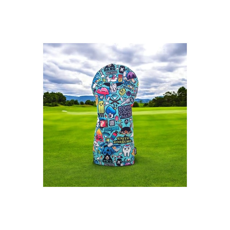 Birdie Collection Waterproof Drivers Golf Cover Made in Spain