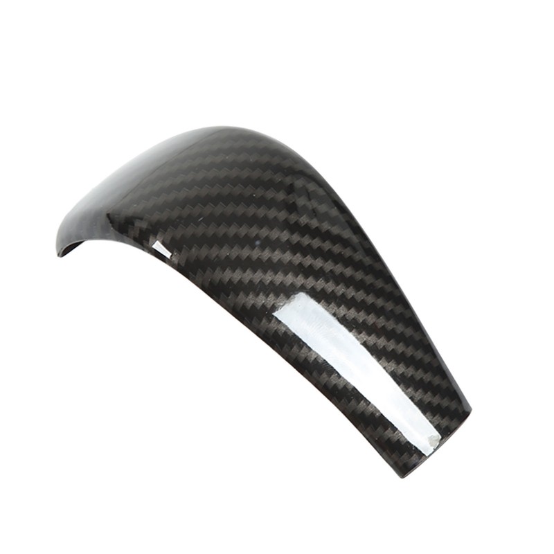 Carbon Fiber Style Gear Shift Head Cover Trim Car Modification