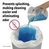 Quick Dam Super Absorbent Commode Pads for Bedside Commodes, Bedpans