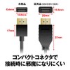 Buffalo BSHD3S10BK/N HDMI Slim Cable, 3.3 ft (1 m) ARC