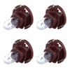 cciyu 4 pcs T5/T4.7 Neo Wedge Halogen Bulb Warm White