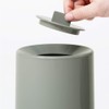 ideaco Mini TUBELOR Trash Can Round Shape 1.2L Diameter 4.9